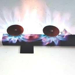 Gasbrenner-Set 2-flammig,Einschubbrenner,22KW,70cm,Flammenüberwachung