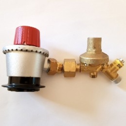 Clip On Adapterkupplung Druckregler für 11kg Gasflasche